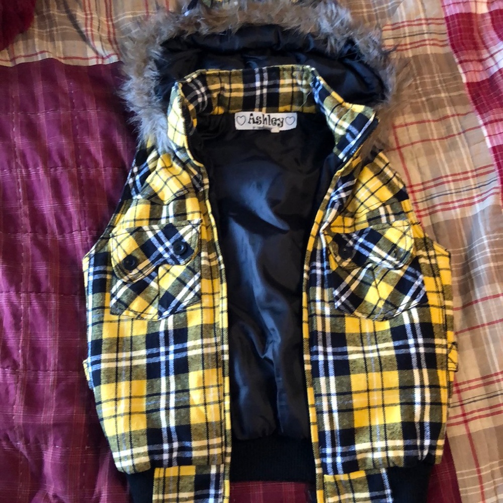 Small Plaid Vest